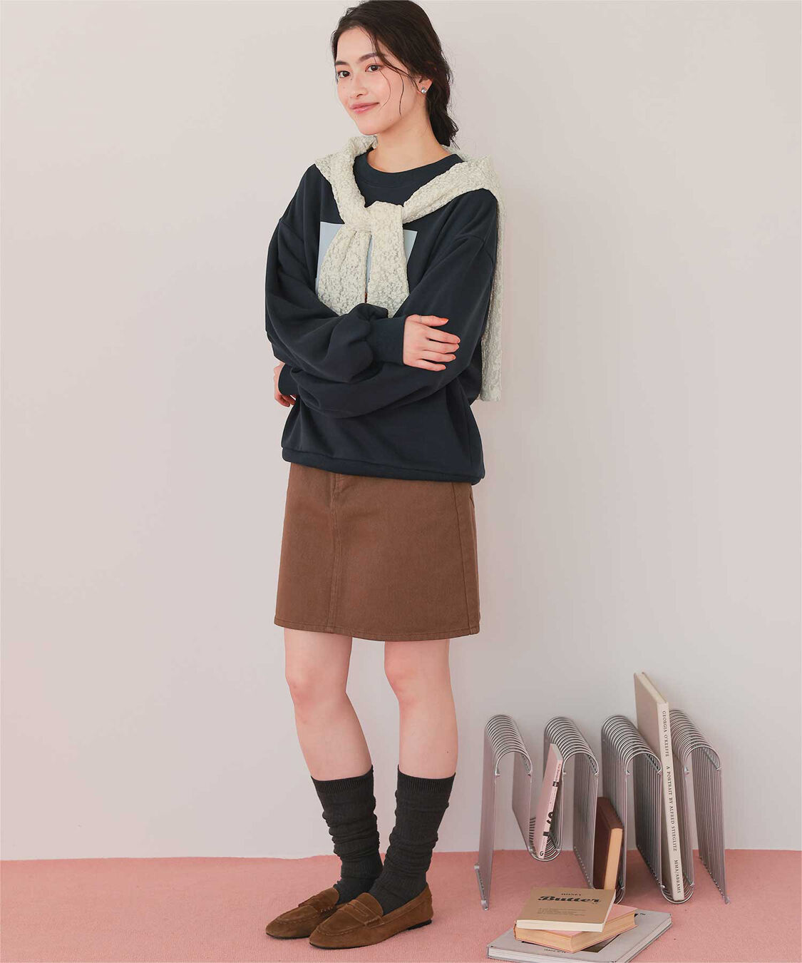 titivate「レースコンパクトシャツ」|シャツ・ブラウス|