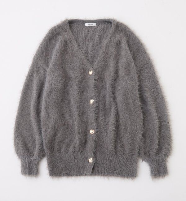  「milkyフェザーロングカーデ」|ニット・セーター|