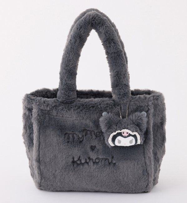  「【マイメロディ／クロミコラボ】チャーム付きファーミニトートバッグ」|ショルダー・メッセンジャー|