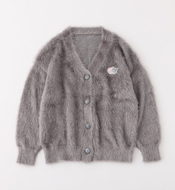  「【マイメロディ／クロミコラボ】フェザーカーディガン」|カーディガン|