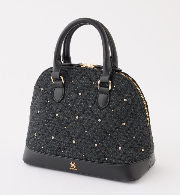  「ビジュースタッズハンドバッグ」|ショルダー・メッセンジャー|