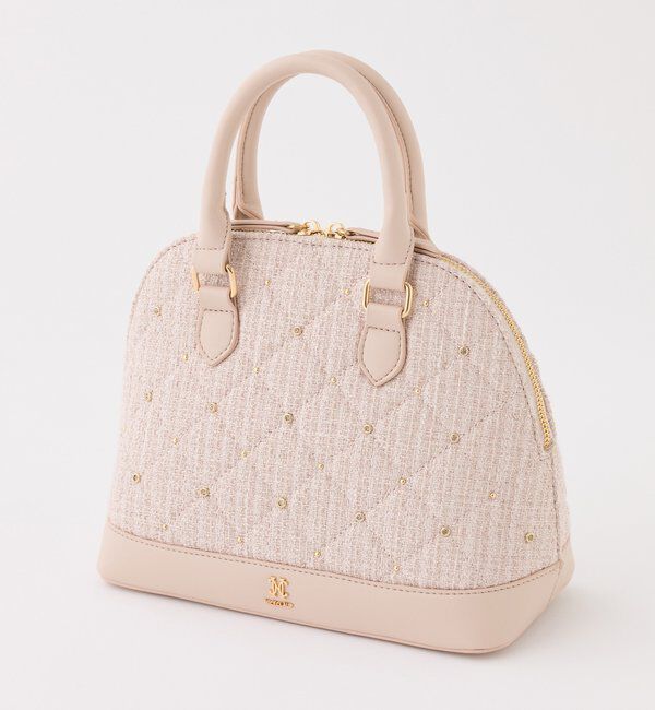  「ビジュースタッズハンドバッグ」|ショルダー・メッセンジャー|