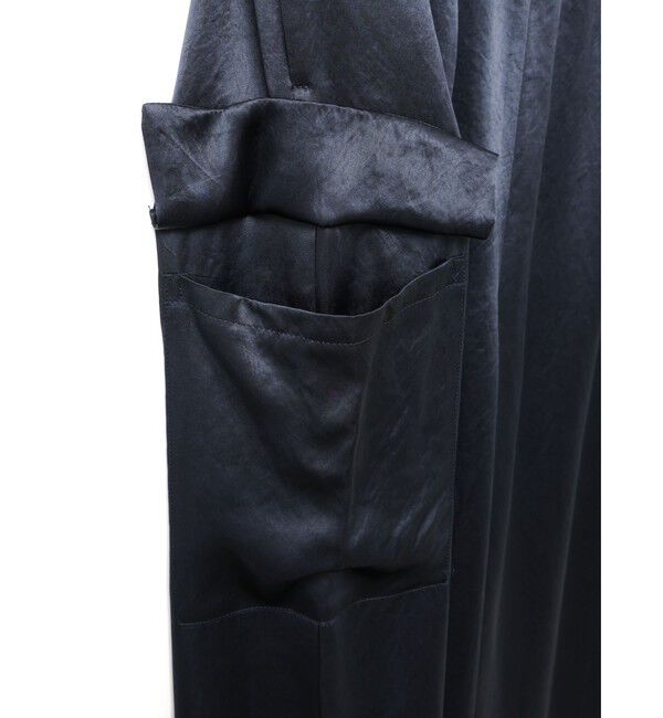 mizuiro ind「mizuiro ind サテンカーゴパンツ」|その他|