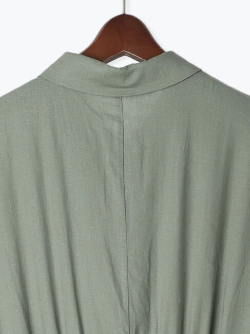 Te chichi「ベルト付きレーヨンリネンシャツワンピース」|ワンピース|