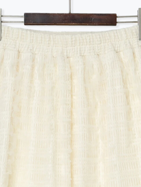 Te chichi TERRASSE「チュールシャーリングナロースカート《2025summer catalog item》」|スカート|