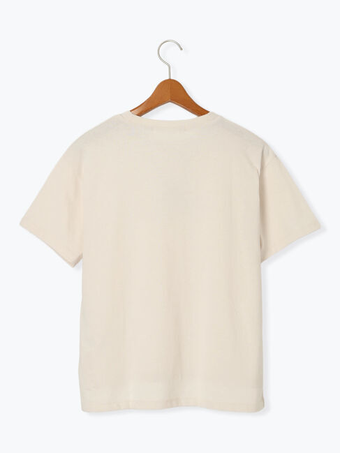 Lugnoncure「ネックレス刺繍プリントTシャツ」|Tシャツ・カットソー|