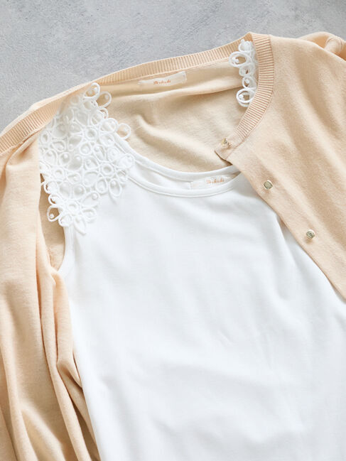 Te chichi「ショルダーレースタンクトップ」|タンクトップ|オフホワイト