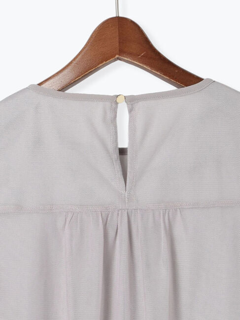 Te chichi「ティアードチュールプリーツブラウス」|シャツ・ブラウス|