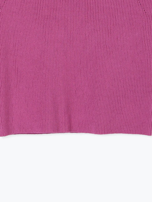 Te chichi「フレンチスリーブハイネックプルオーバー」|ニット・セーター|