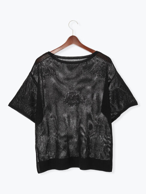 Te chichi TERRASSE「メッシュジャガードプルオーバーニット」|ニット・セーター|