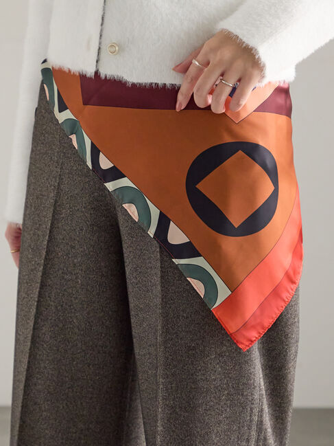 Te chichi「幾何柄スカーフ」|その他|