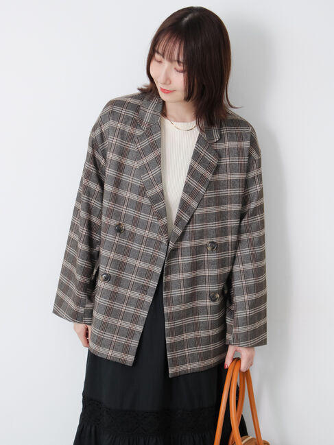 Te chichi TERRASSE「Wブレストジャケット」|その他|