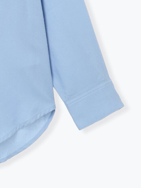 Lugnoncure「刺繍入りバンドカラーシャツ」|シャツ・ブラウス|