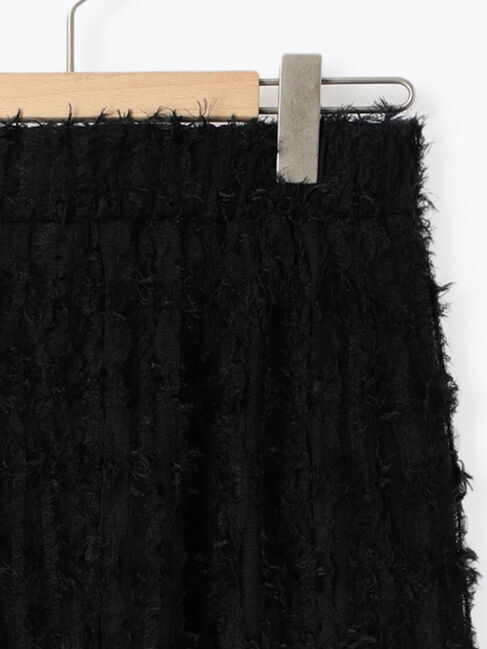 Samansa Mos2 blue「フリンジレーススカート」|スカート|