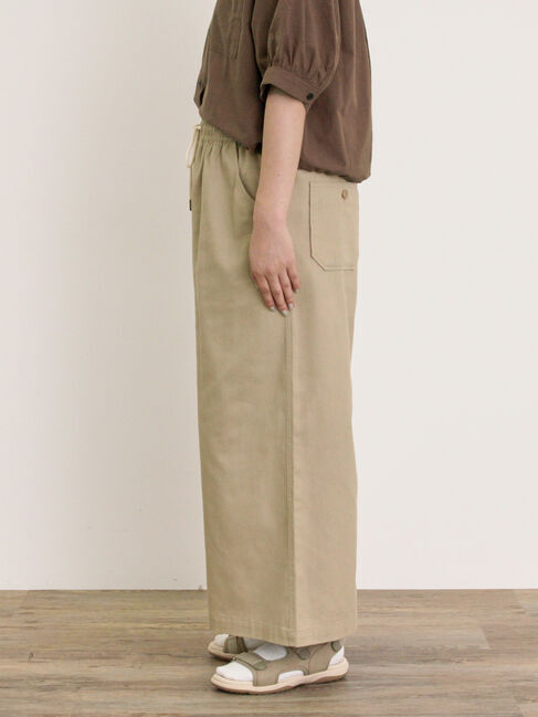 Samansa Mos2「【M/Lサイズ】ツイルストレートパンツ」|その他|