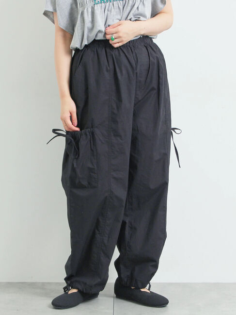 SM2「センター切替リボンカーゴパンツ」|その他|ブラック