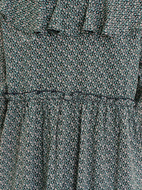 Samansa Mos2「【S/Mサイズ】柄アソート襟フリル2WAYワンピース」|ワンピース|