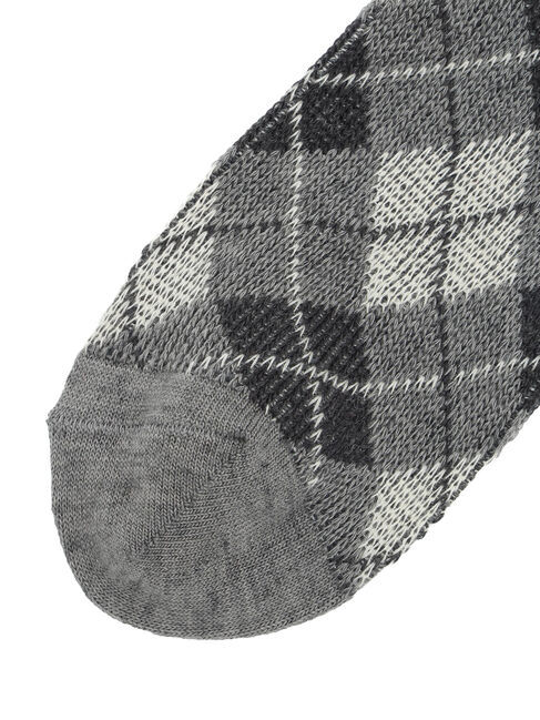 Samansa Mos2「アーガイルハイソックス」|ソックス|