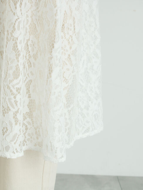 Samansa Mos2「前後2WAYレースキャミソール」|シャツ・ブラウス|