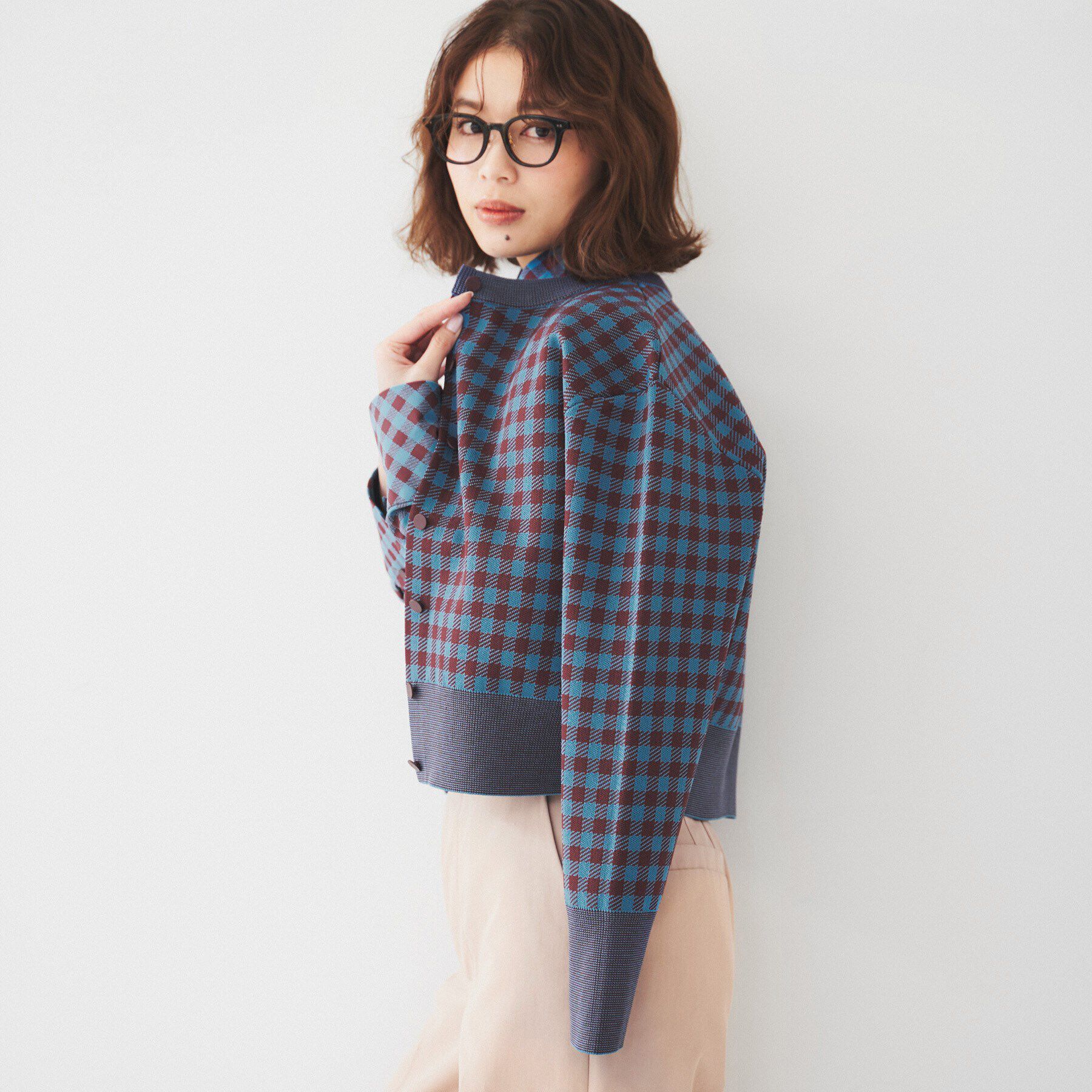 UNTITLED「【セットアップ可能】スポンディッシュ カーディガン」|カーディガン|