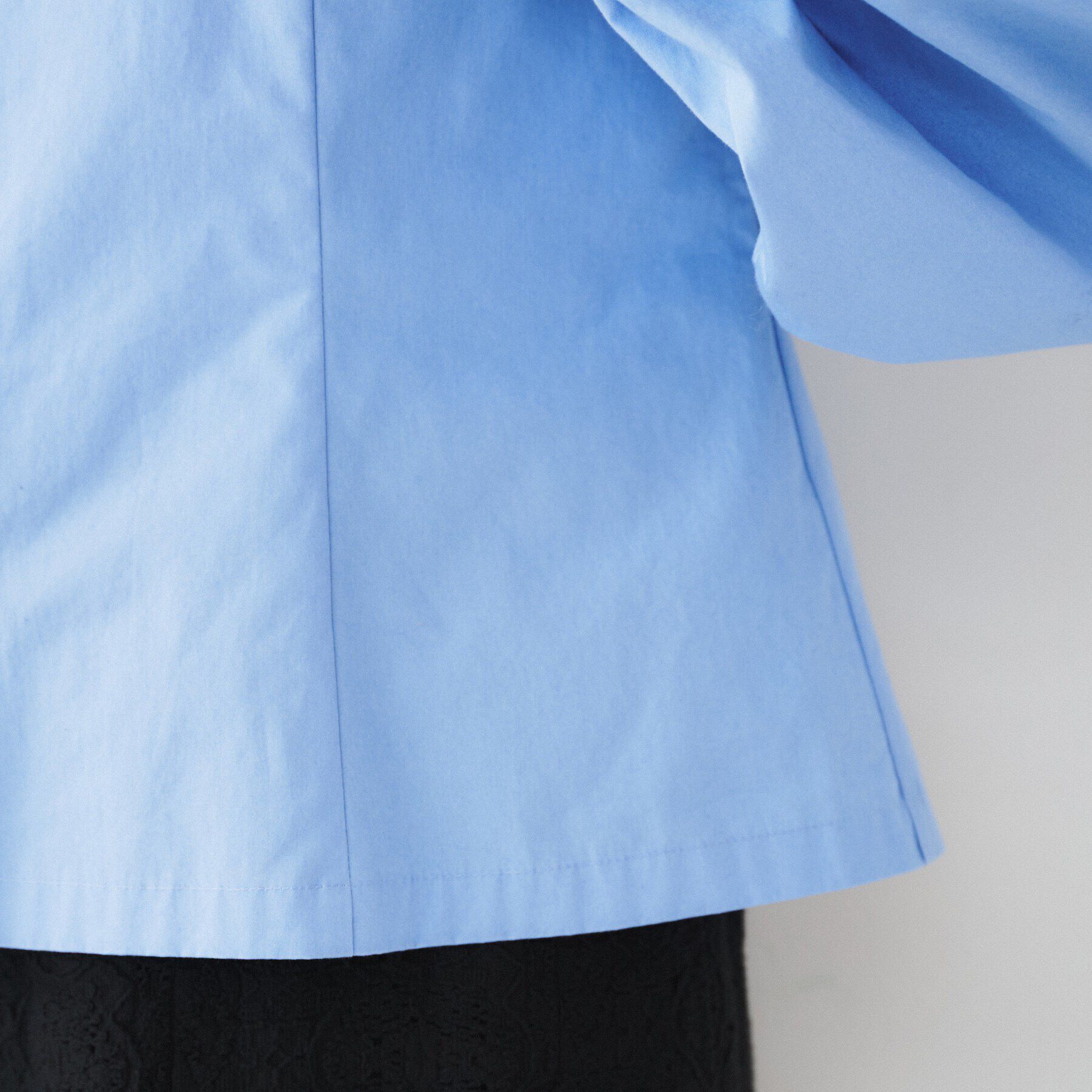 UNTITLED「【体型カバー】タイプライター ボリュームスリーブシャツ」|シャツ・ブラウス|