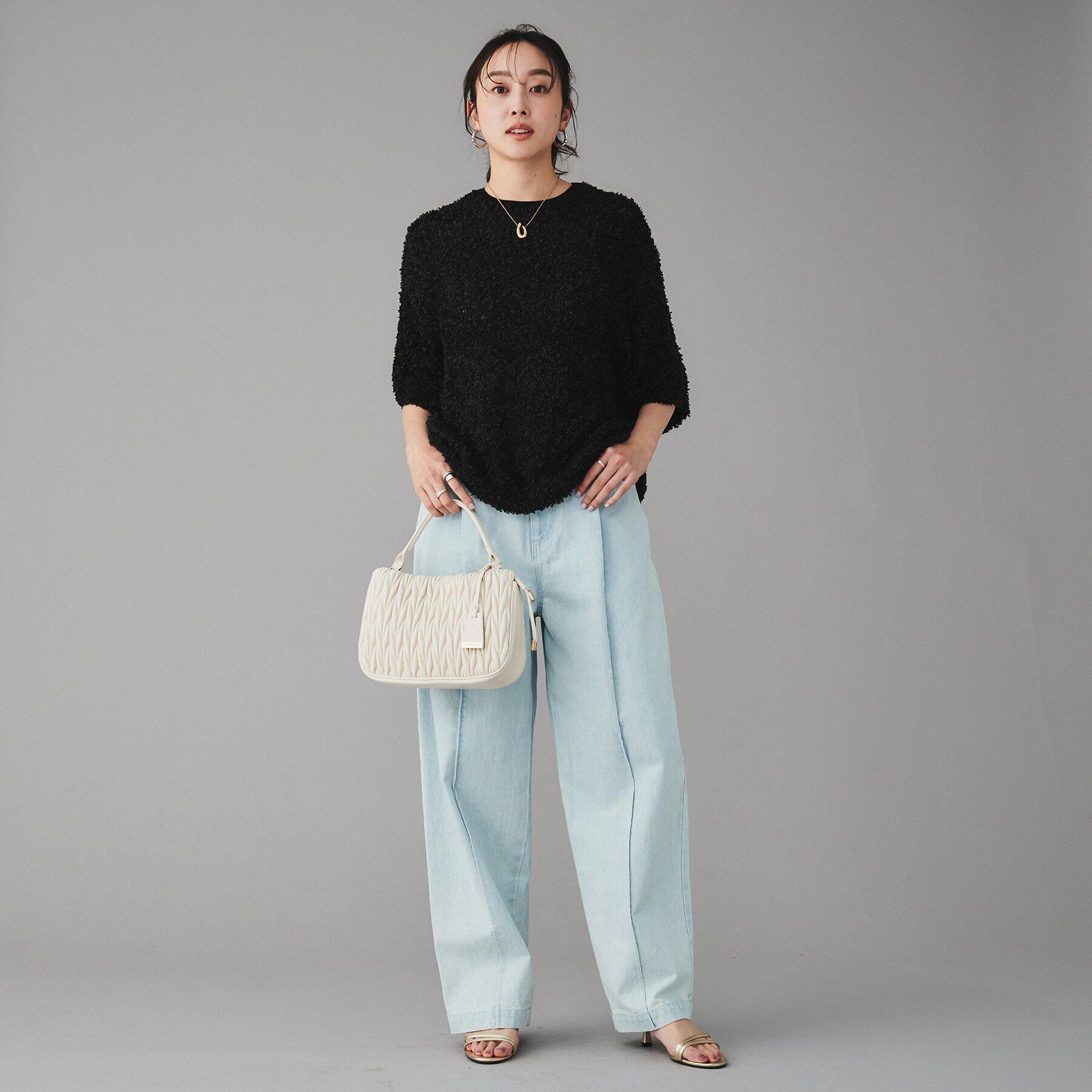 UNTITLED「【YENN】ファンシーヤーンプルオーバー」|ニット・セーター|