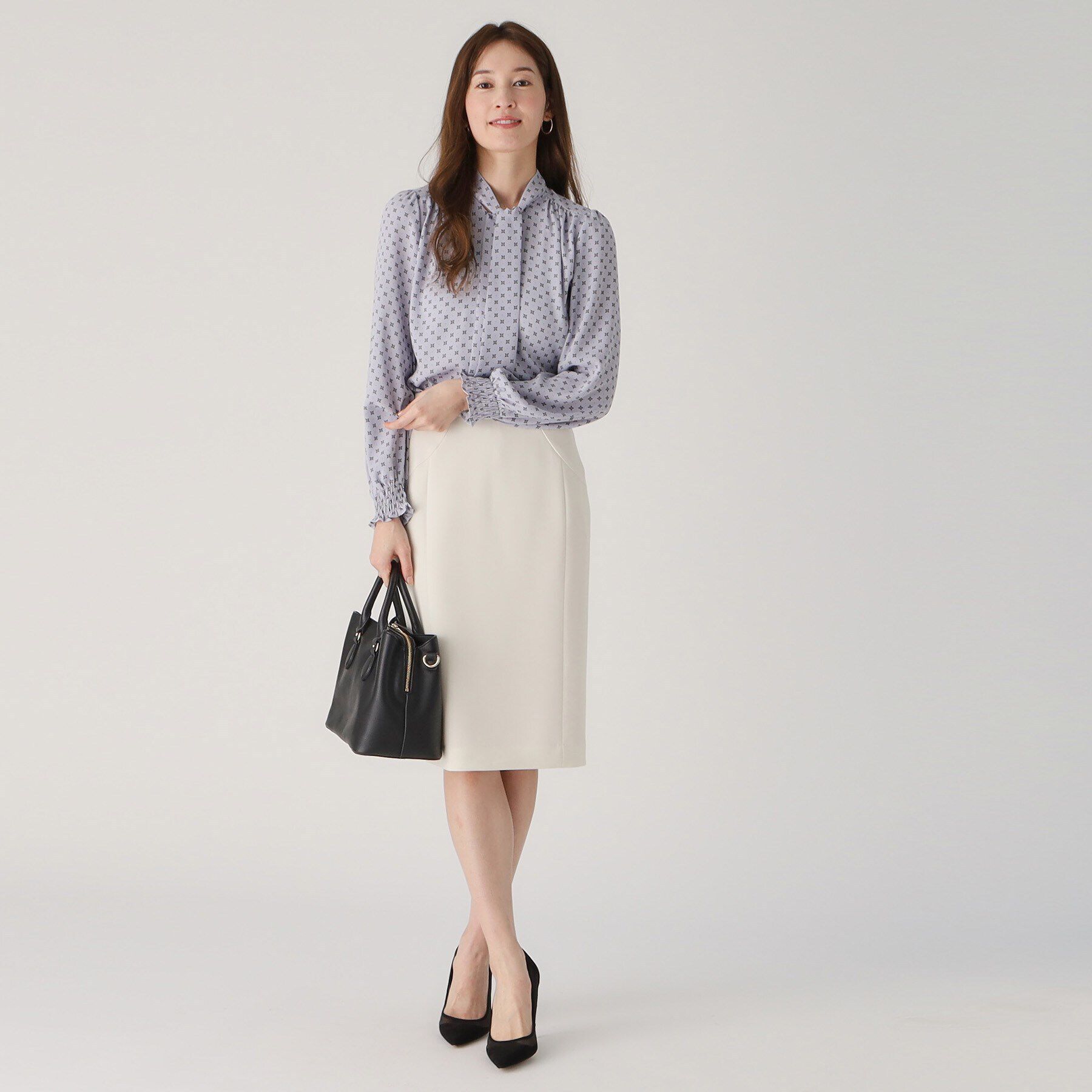 COUP DE CHANCE「【洗える／日本製】ボウブラウス」|シャツ・ブラウス|