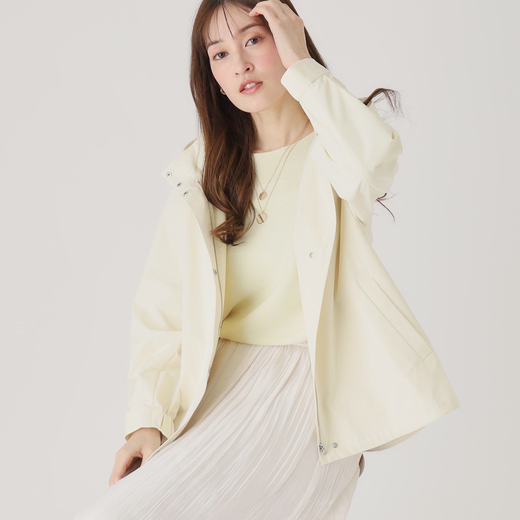 COUP DE CHANCE「【洗える／撥水加工】マウンテンパーカ」|ブルゾン・スタジャン|