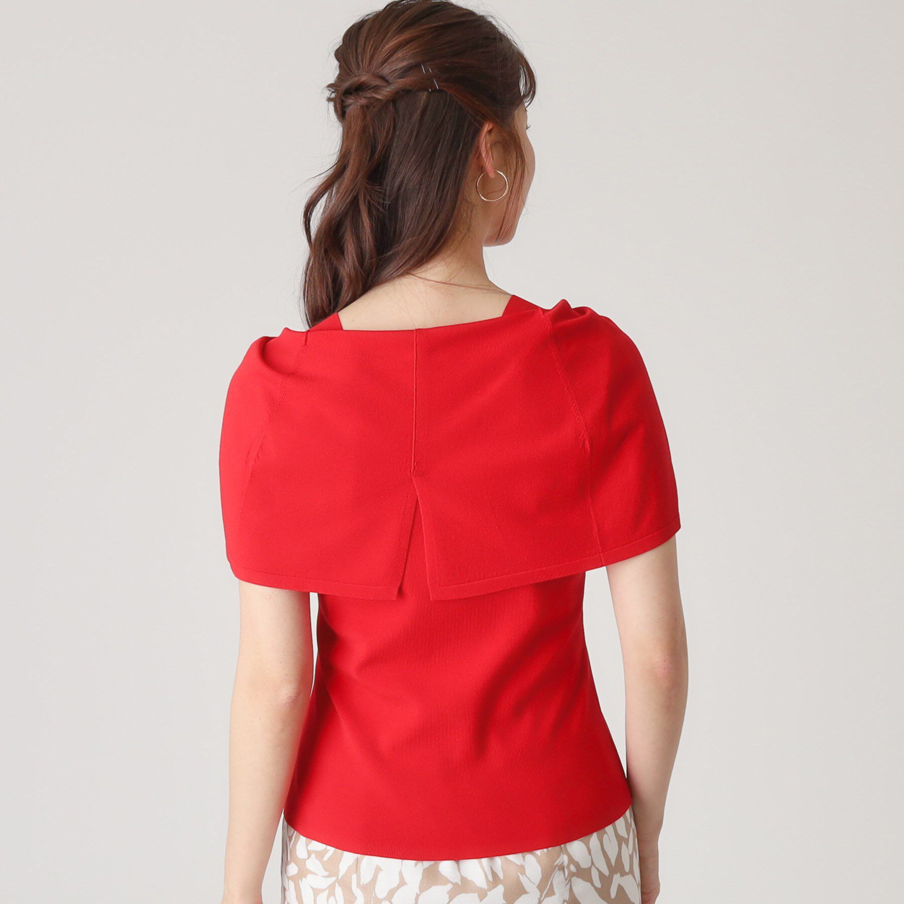 COUP DE CHANCE「【洗える】オフショルダーニットトップス」|ニット・セーター|