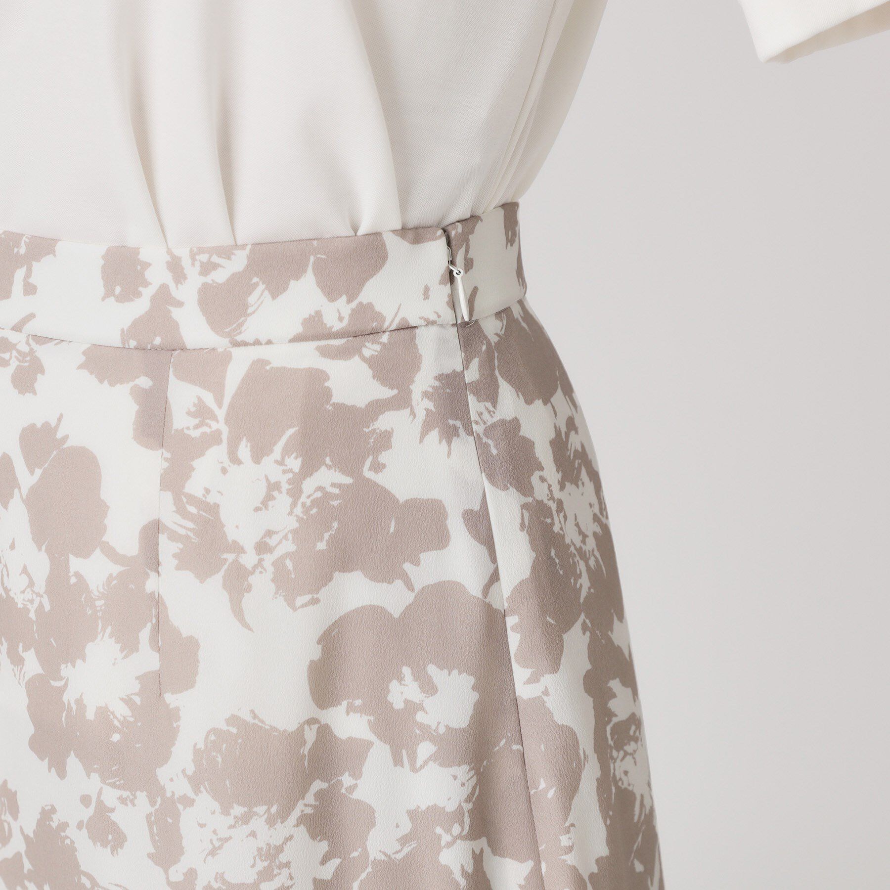 COUP DE CHANCE「【手洗い可／日本製】花柄フレアスカート」|スカート|