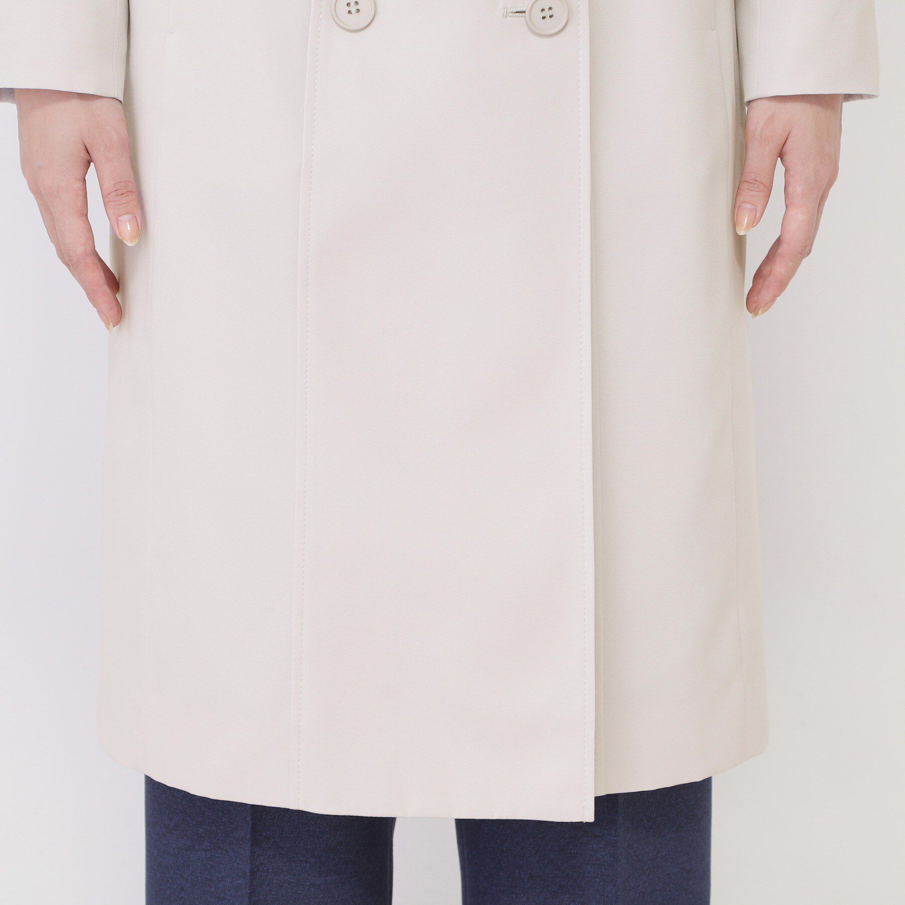 COUP DE CHANCE「【撥水／細見えシルエット】きれいめトレンチコート」|トレンチコート|