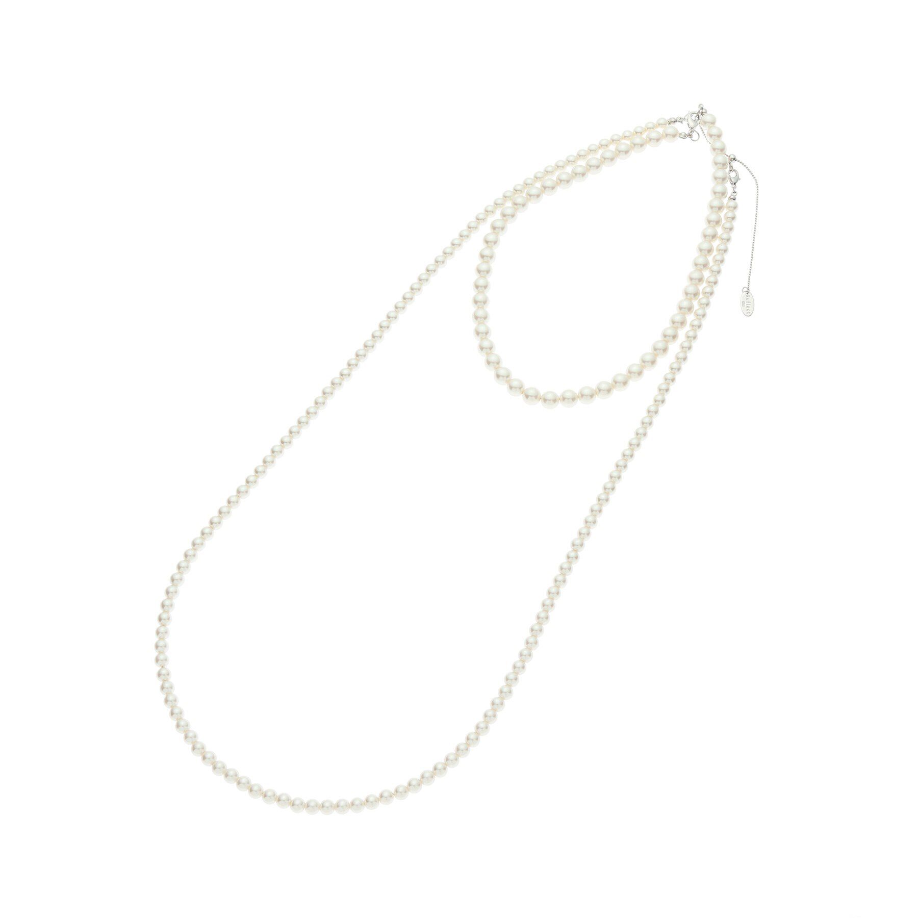 Reflect「【夏SALE／フォーマル/3WAY】二連パール調ネックレス」|ネックレス|