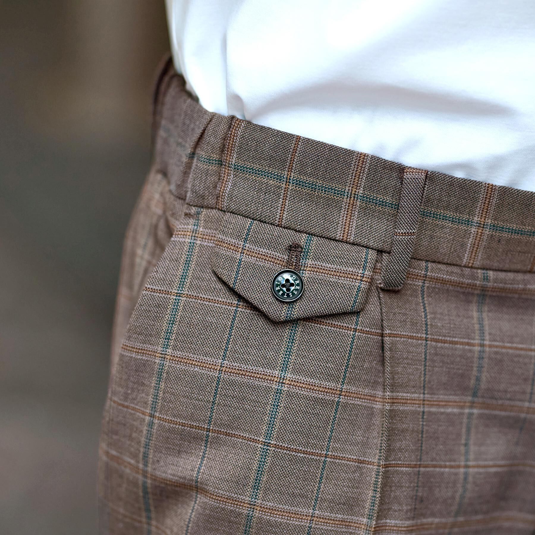 DRESSTERIOR「【セットアップ可】2WAYストレッチ チェック SET UP ワイドパンツ」|その他|