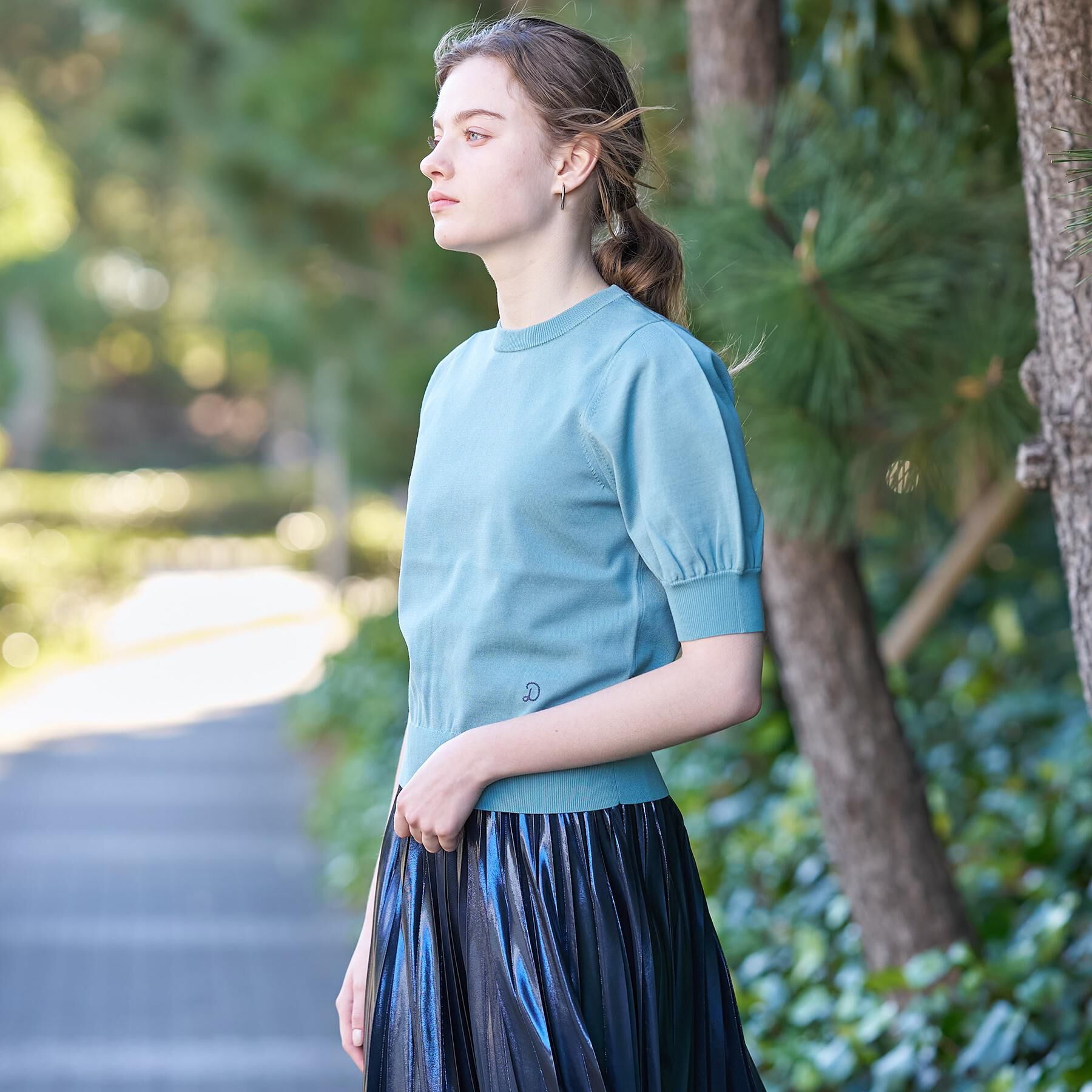 DRESSTERIOR「パフスリーブニット」|ニット・セーター|