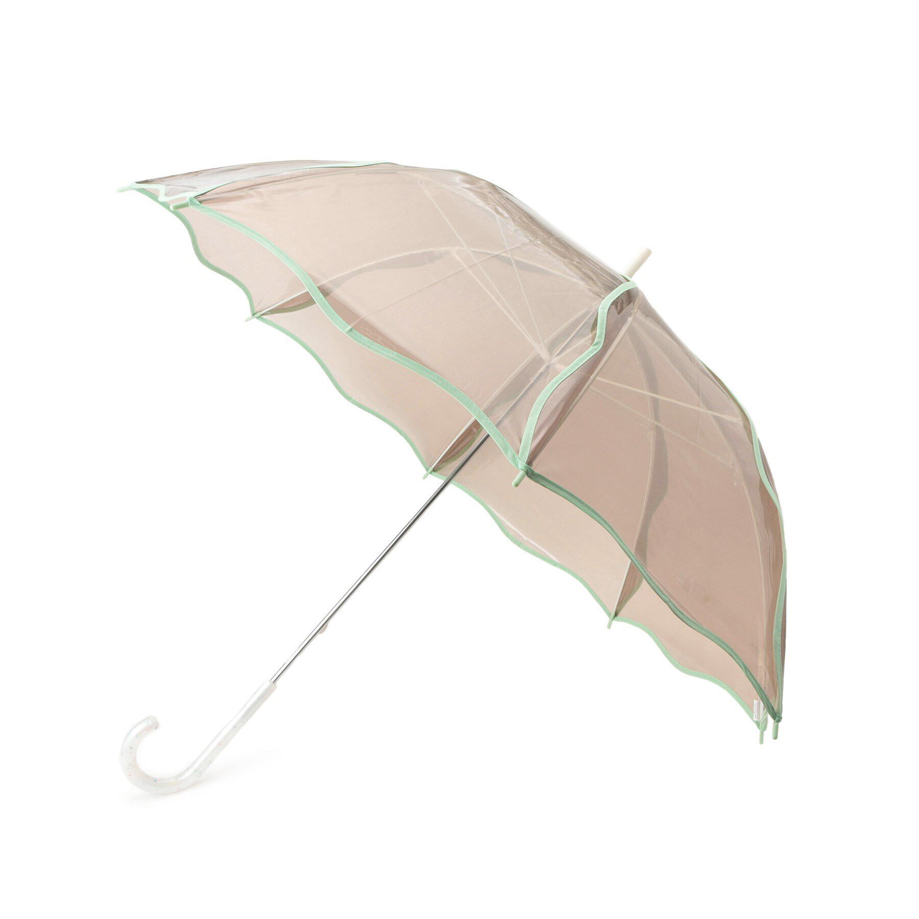 grove「【ビニール傘】ウェービーアンブレラ 雨傘 長傘」|傘|ブラウン(043)