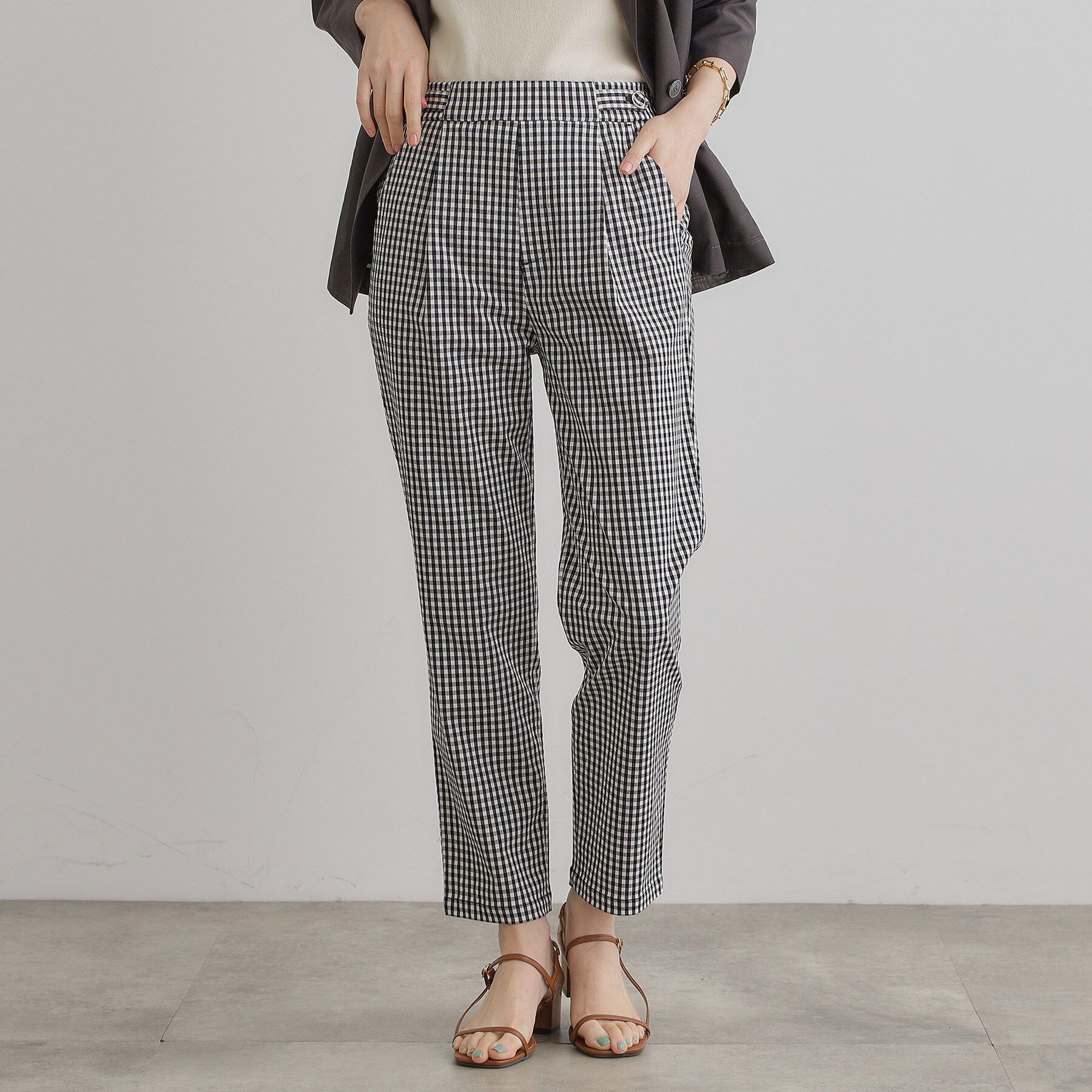 grove「【冷感】サマーハイパーストレッチテーパードパンツ」|その他|