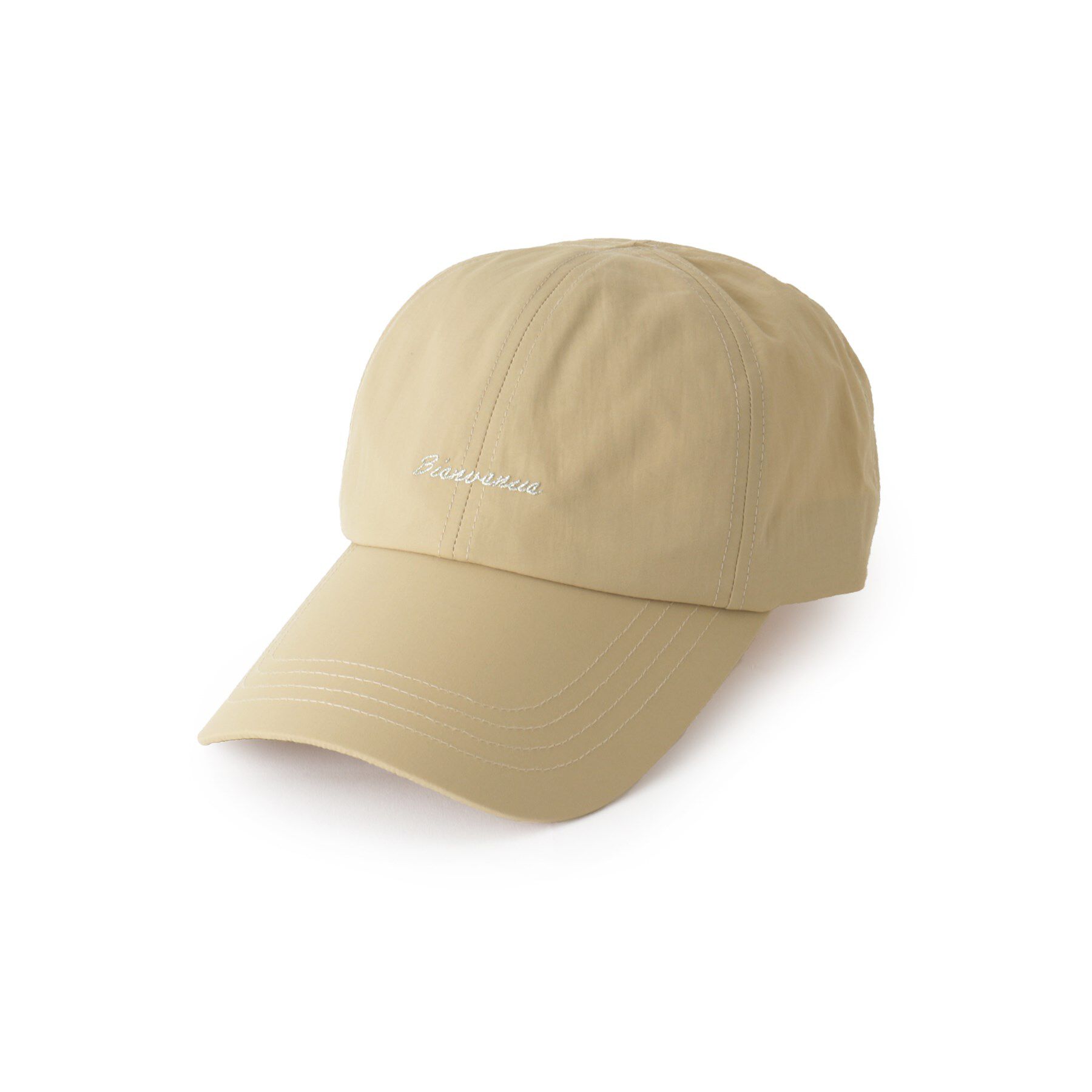 grove「ロゴラメ刺繍キャップ【撥水・手洗い可】」|キャップ・キャスケット|ベージュ(052)