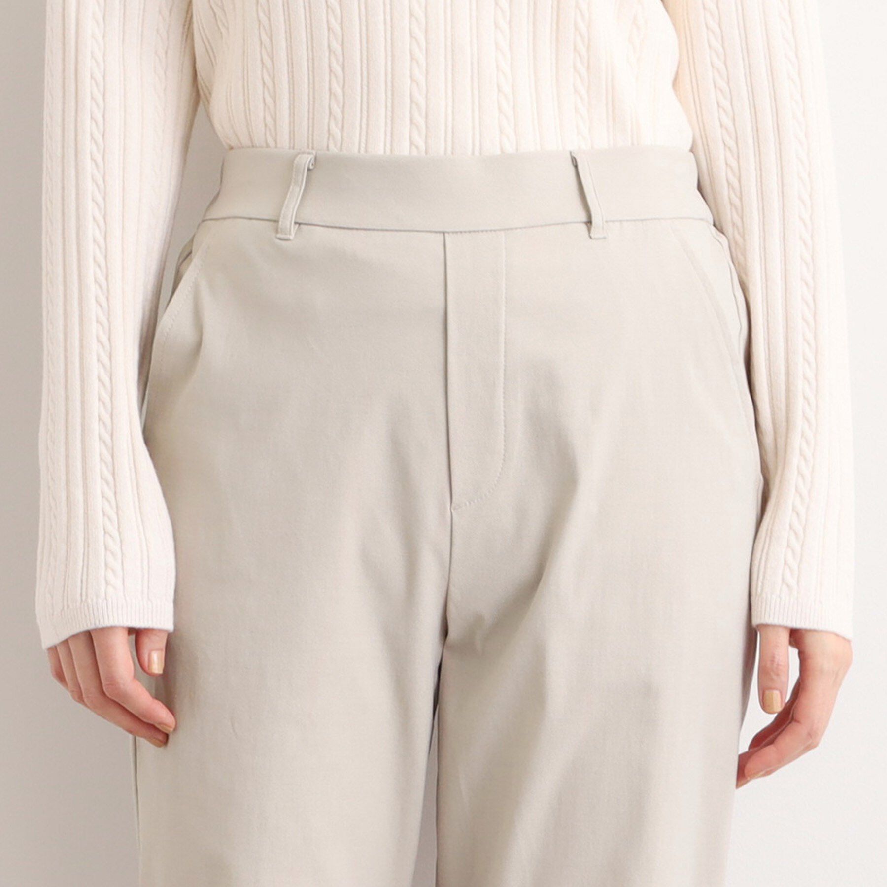 grove「【選べる着丈/多機能】裏起毛ハイパーストレッチテーパードパンツ」|その他|