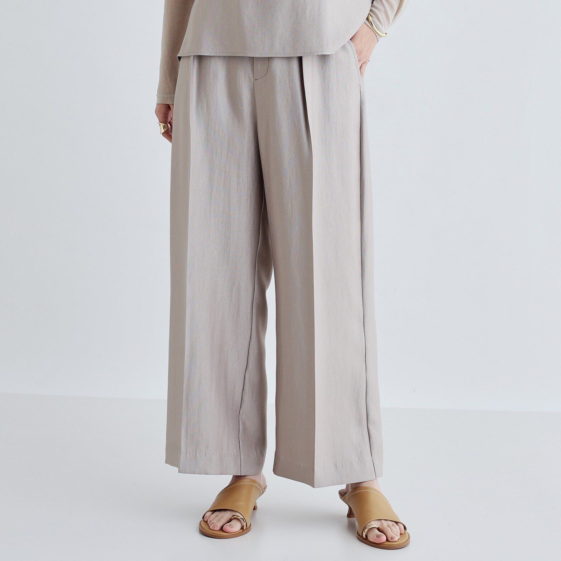 GALLEST「【セレモニー/セットアップ可能】タックストレートパンツ」|その他|