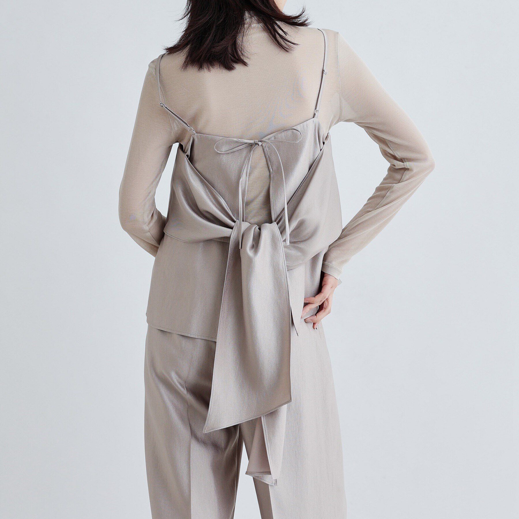 GALLEST「バックリボンキャミトップス」|キャミソール|