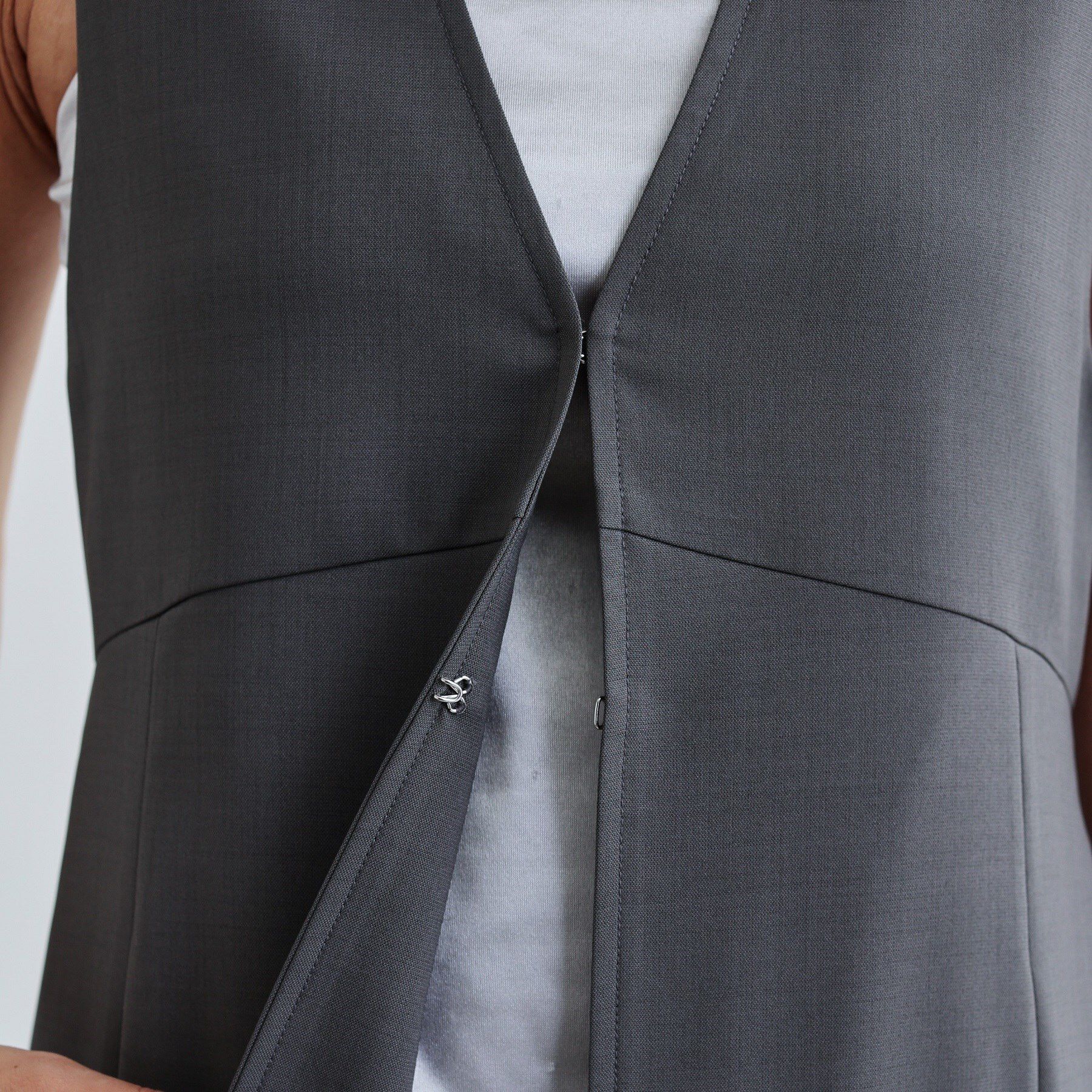 GALLEST「【セットアップ対応】イージーペプラムジレ」|ベスト・ジレ|