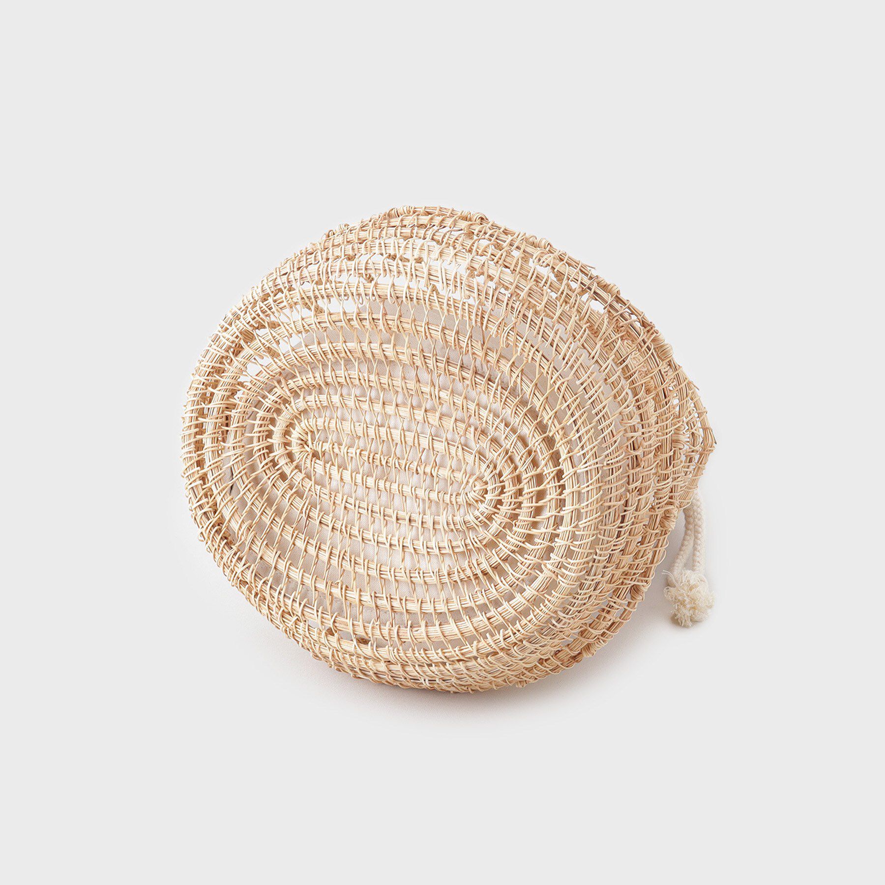 GALLEST「天然草ラウンドかごバッグ」|ハンドバッグ|