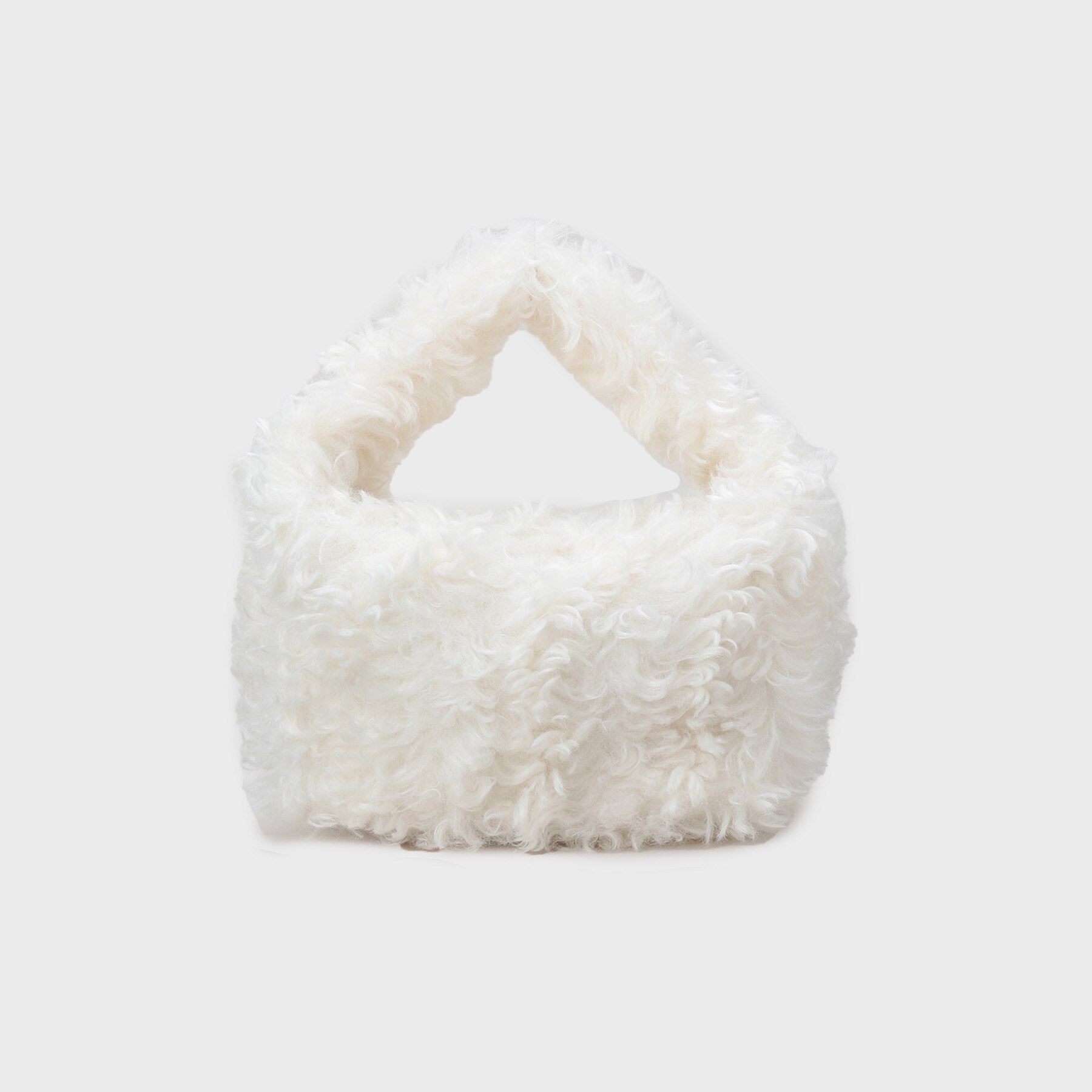 GALLEST「フェイクファーマイクロバッグ」|ハンドバッグ|