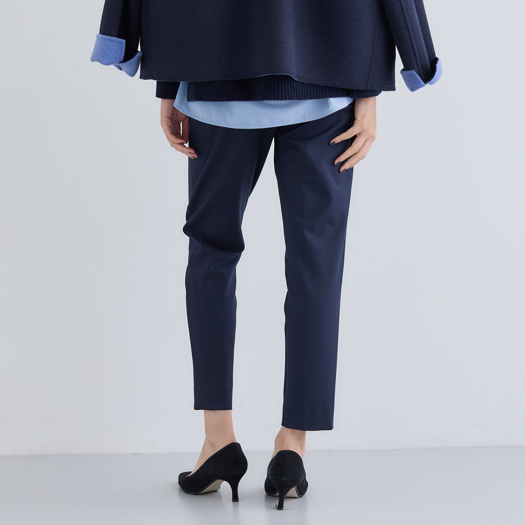 INDIVI「【洗える／裏起毛】ストレッチウォームパンツ」|その他|