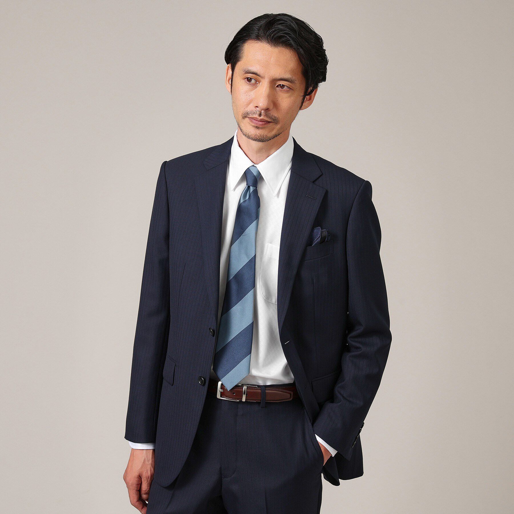 TAKEO KIKUCHI「【Made in JAPAN】市松紋 ドレスシャツ」|シャツ・ブラウス|