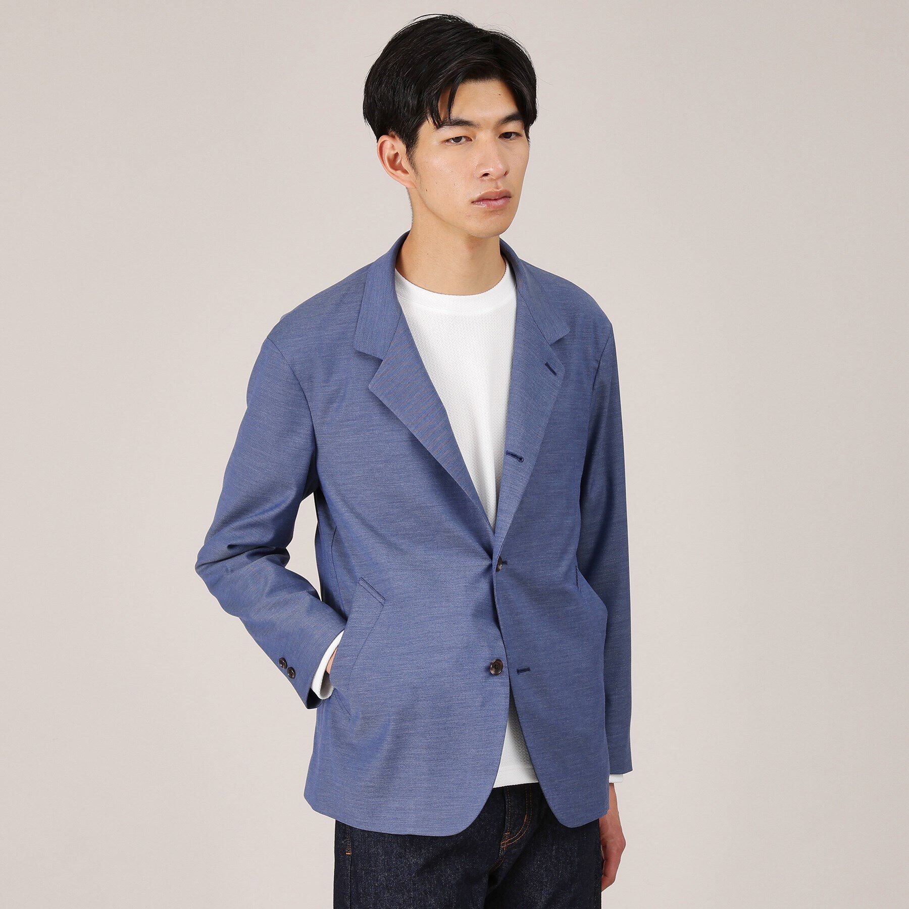 TAKEO KIKUCHI「【軽羽織】ツイルストレッチ ブルゾン」|ブルゾン・スタジャン|