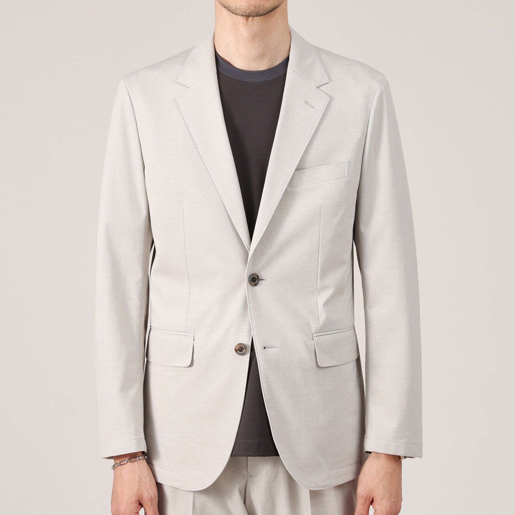 TAKEO KIKUCHI「【360&deg;ストレッチ／セットアップ対応】None Of Stress シャドーピンストライプ ジャケ」|テーラードジャケット|