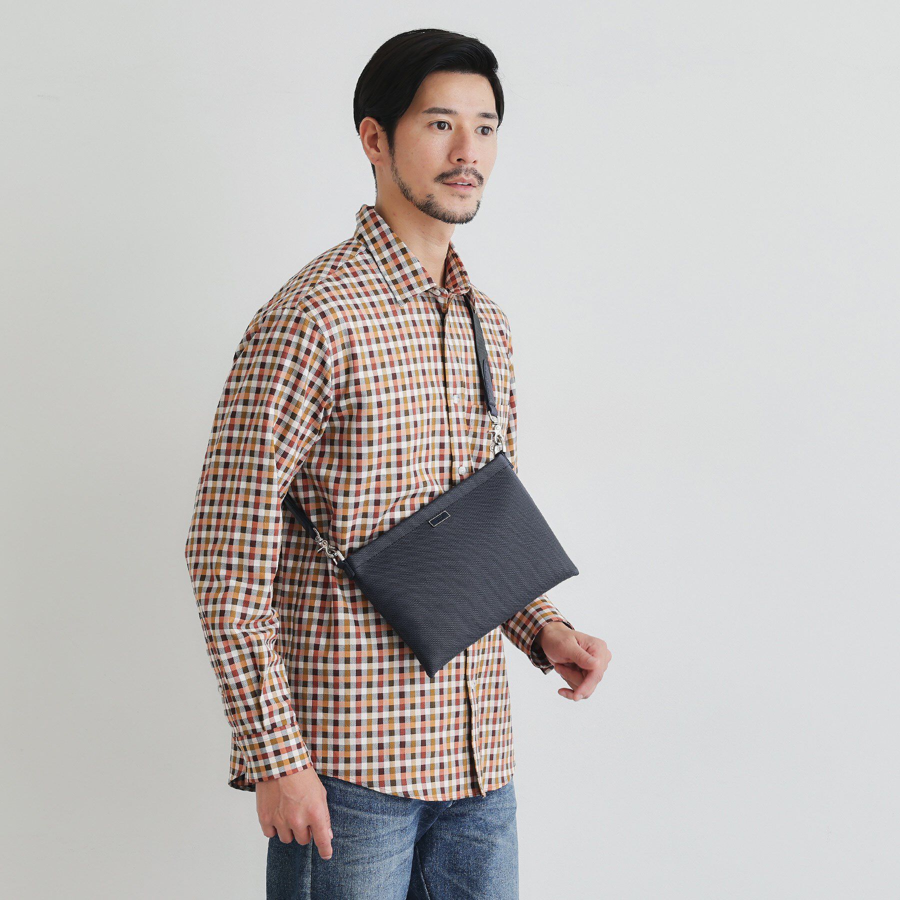 TAKEO KIKUCHI「PUボンディングミニショルダー」|ショルダー・メッセンジャー|