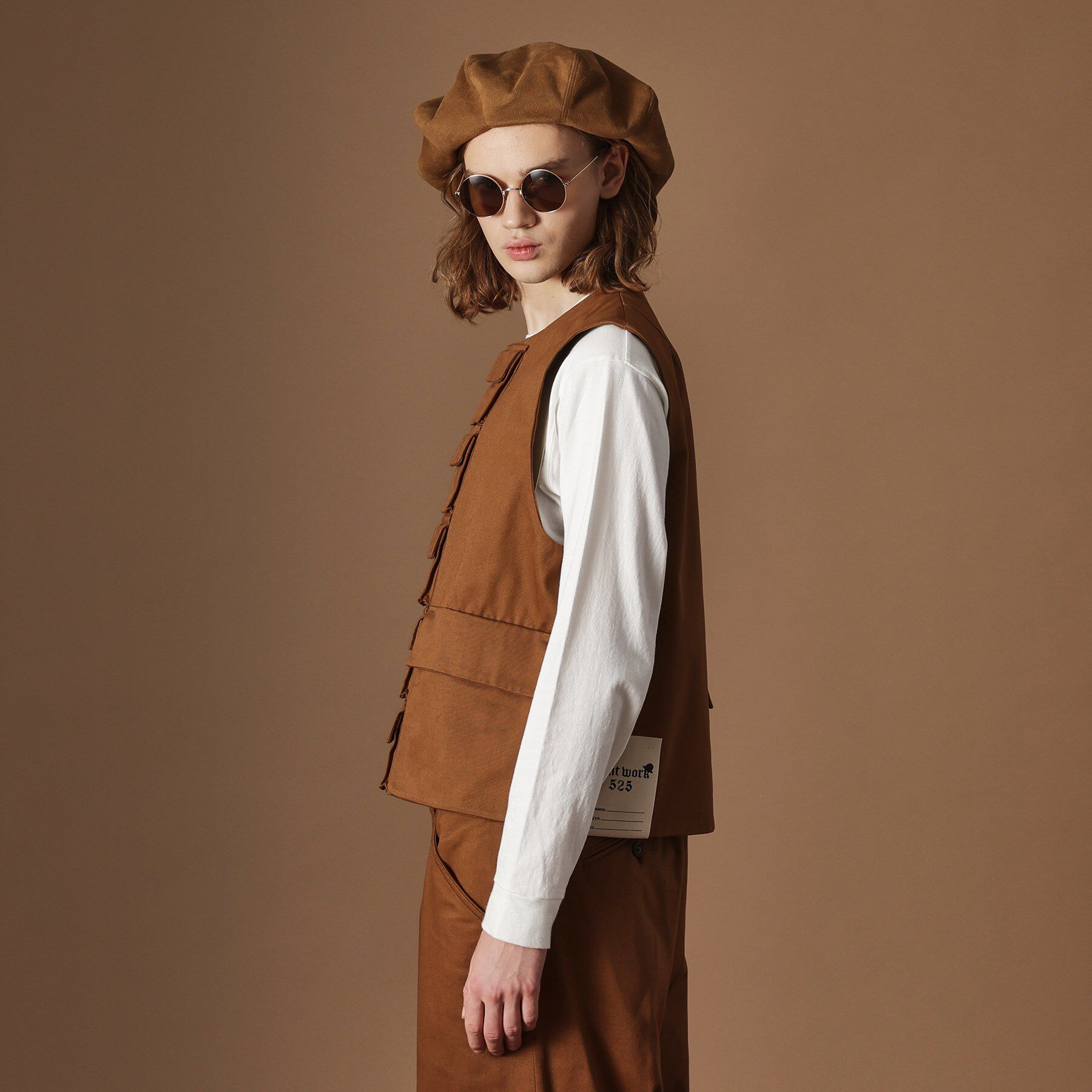 40CARATS&525「【Sサイズ～】多ポケットユーティリティべスト」|ベスト・ジレ|