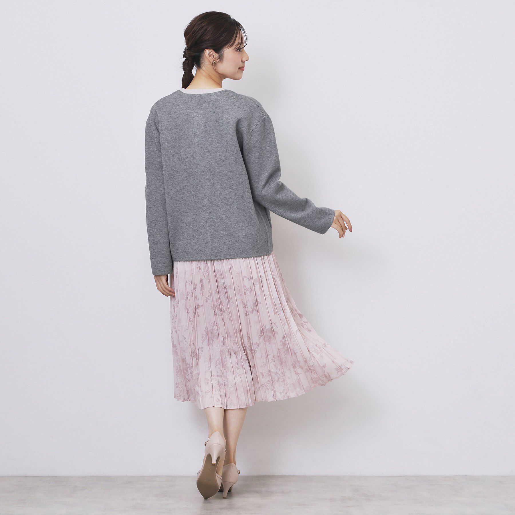 index「ダブルフェイスコーディガン【洗濯機OK】」|カーディガン|